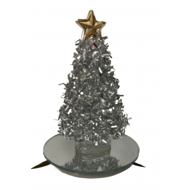 Arbre décoratif de table - argent