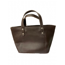 Sac en cuir marron "sud"