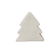 Sapin en terre cuite blanche  22 x 8,5 x 21,5